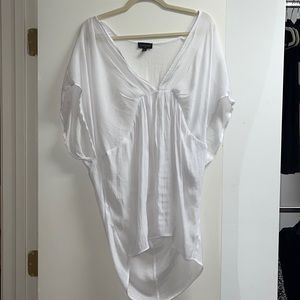 Topshop White Cover Up Size M
